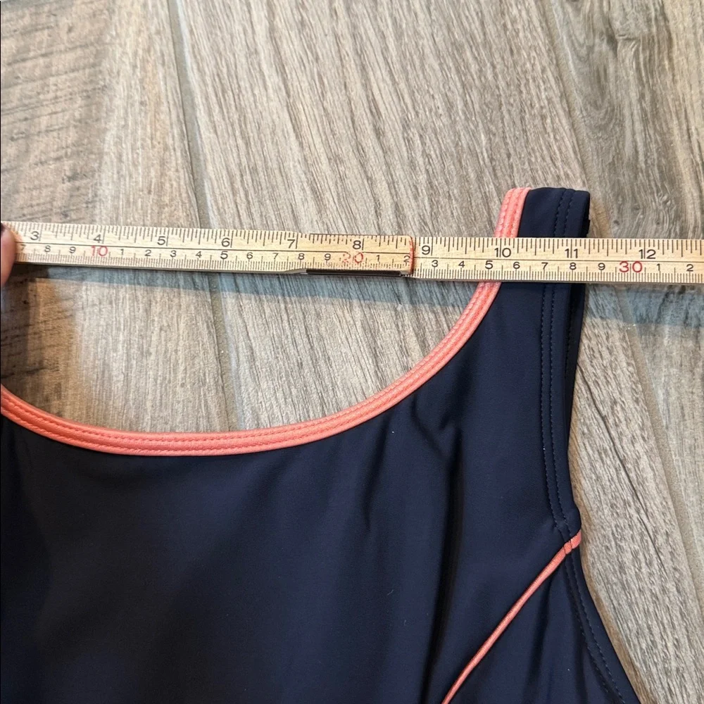 Amoena‎ Women's Swim Dress Navy Pink Size 14 NWT